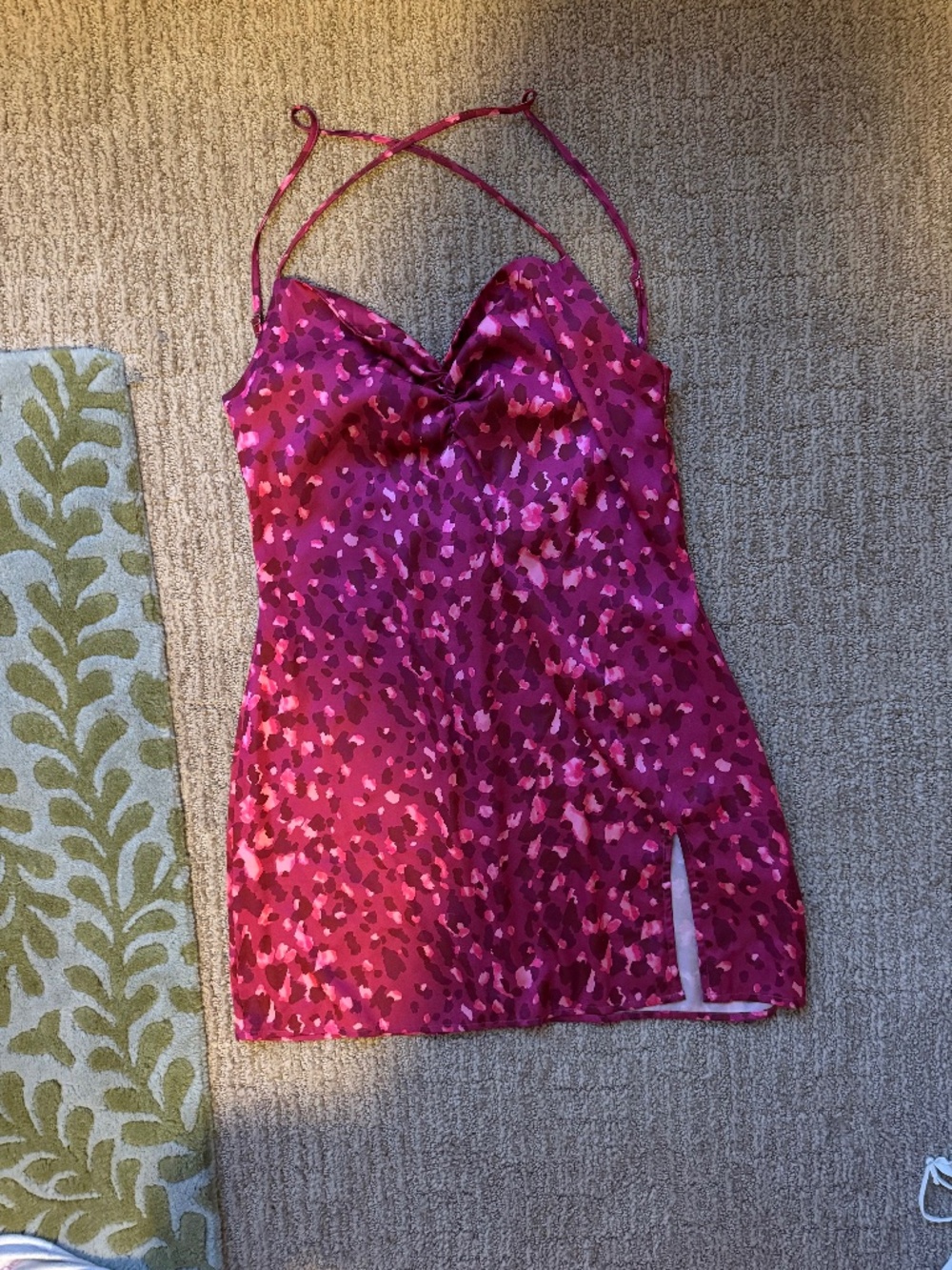 Lioness silk dress